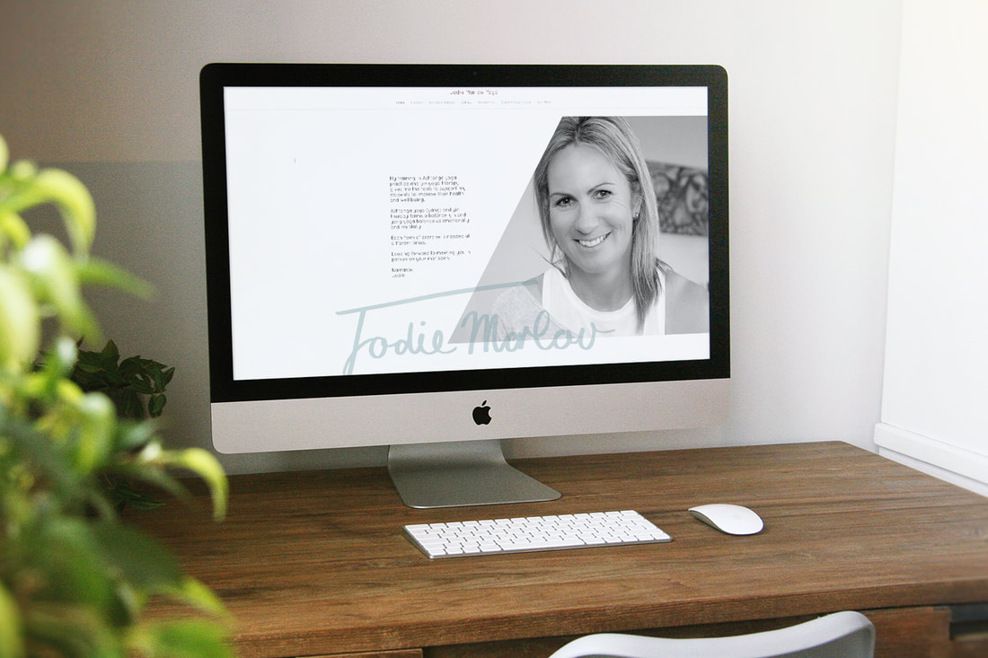 A website for Jodie Marlow Yoga Studio